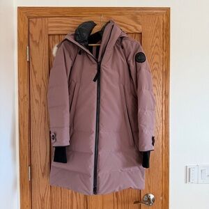 Canada Goose Kenton Parka Black Label Twilight Mauve Size Small